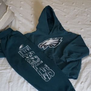 Boys Eagles Sweat Set